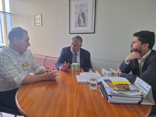 Avanço para obra estratégia de infraestrutura e fortalecimento da saúde regional em pauta em Brasília 