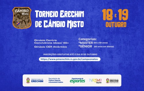 Resultados das últimas rodadas da 3ª Divisão da Taça Erechim de Futsal 2024