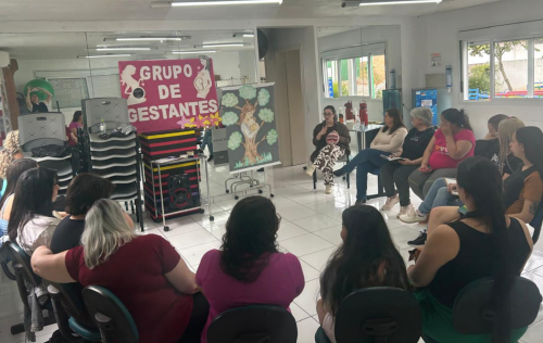 UBS São Cristóvão promove encontro do Grupo de Gestantes 