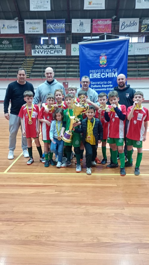 Sub 9 - 1º lugar - SÉRIE PRATA - CHAPEMOCELLIN A