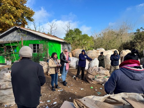 Ação de Combate ao Trabalho Infantil percorre recicladoras em Erechim
