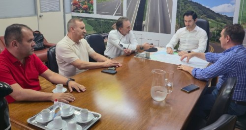 Reunião no DAER avança tratativas para licitação da Ponte do Rio Tigre e convênios regionais