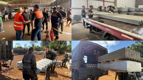 Prefeito Polis assina termo que dá início as reformas do ginásio poliesportivo do bairro Paiol Grande 