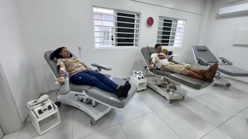 Primeira doação de sangue reforça importância da solidariedade e do cuidado com a vida