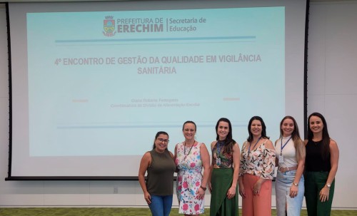 Encontro de Gest?o da Qualidade em Vigil?ncia Sanit?ria: pr?ticas com a Alimenta??o Escolar em destaque