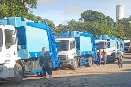 Nova empresa da coleta de res?duos come?a a operar em Erechim