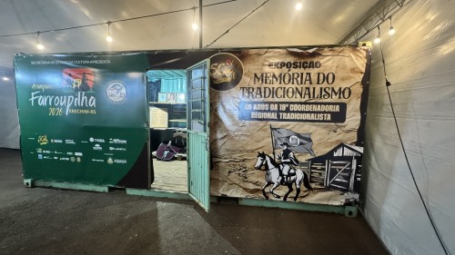 Arquivo Histórico realiza exposição no Acampamento Farroupilha de Erechim 2026