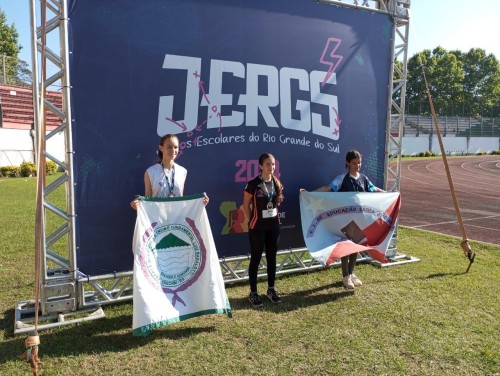 Estudante da Escola Municipal Luiz Badalotti ganha medalha de bronze no JERGS