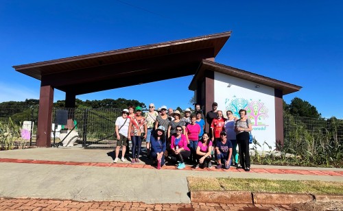Grupo Melhor Viver de Erechim realiza caminhada e atividades ao ar livre no Parque do Arvoredo