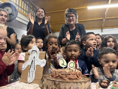 Escola Luiz Badalotti realiza projeto sobre alimentação saudável com estudantes
