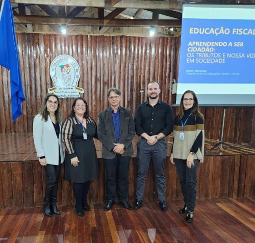 Integrantes da Comiss?o de Educa??o Fiscal participam de Semin?rio Regional em S?o Valentim 