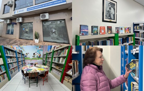 Biblioteca P?blica Municipal Dr. Gladstone Os?rio M?rsico completa 78 anos com acervo de mais de 38 mil obras