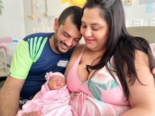 Hospital Santa Terezinha registra o primeiro nascimento de 2026