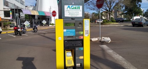Estacionamento Rotativo passa por reajuste tarif?rio