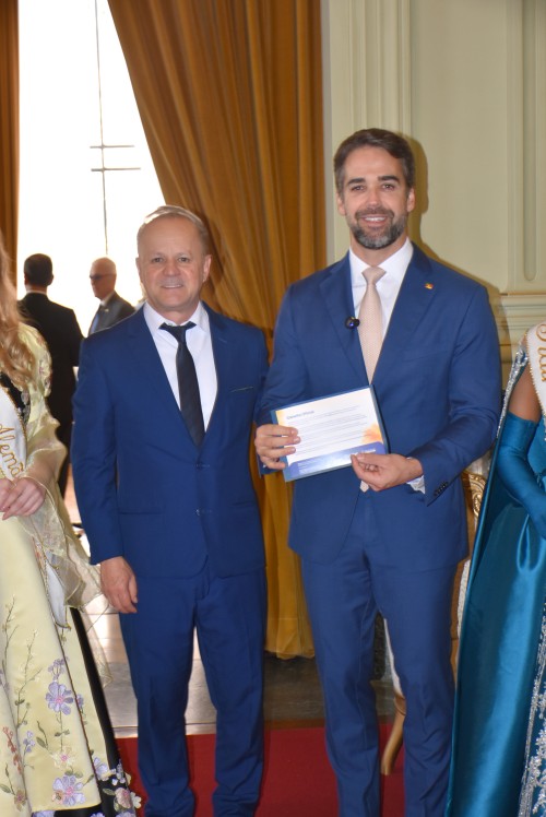 Governador Eduardo Leite e Darlan Dalla Roza