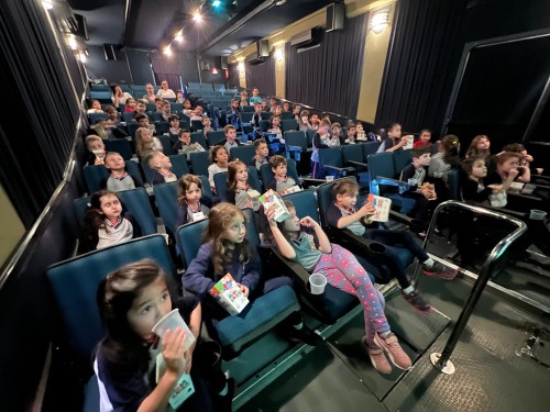 Estudantes de Escolas Municipais participam do Cine Roda Brasil 