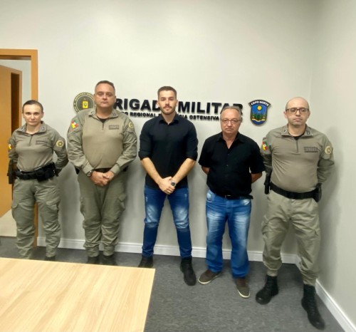 Representantes da prefeitura e do Comando Regional de Policiamento Ostensivo debatem seguran?a p?blica do munic?pio 