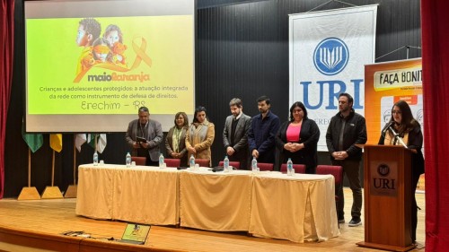 Capacitação do Maio Laranja fortalece rede de proteção à infância e adolescência em Erechim