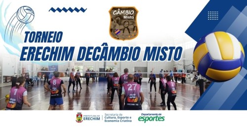 Inscrições abertas para o Torneio Erechim de Câmbio Misto