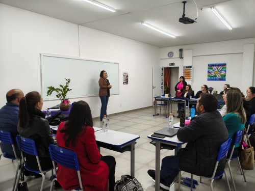 Vigilância em Saúde do Trabalhador promove diálogo com professores do CEJA sobre prevenção de doenças e promoção da saúde 