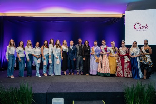 As novas princesas étnicas e prenda 2026 com Karen e Darlan, Flávio e Rafaela Tirello, e as Princesas e prenda 2024