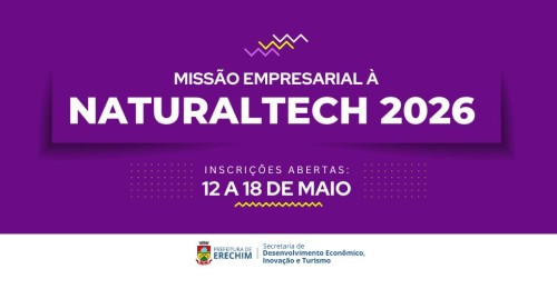Inscrições para Missão Empresarial à Naturaltech 2026 em São Paulo