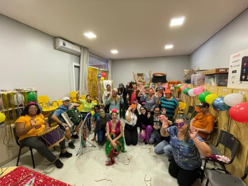 CAPS II promove Filó de Carnaval e fortalece vín