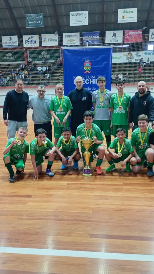 Sub 13 - 1º LUGAR - SÉRIE PRATA- CHAPEMOCELLIN
