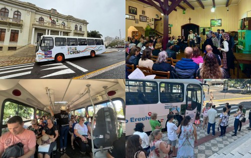 Linha Turismo de Erechim já levou mais de 7 mil pessoas a passeios e injeta R$ 125 mil na economia local em 2025