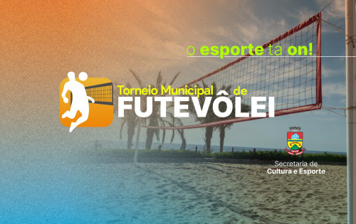 Abertas inscrições para Torneio Municipal de Futevôlei 