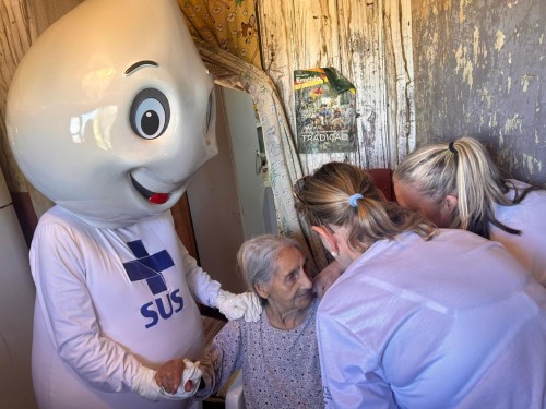 Erechim inicia campanha contra a gripe para grupos prioritários a domicílio