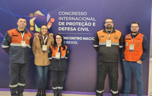 Erechim representada no Congresso Internacional de Proteção e Defesa Civil