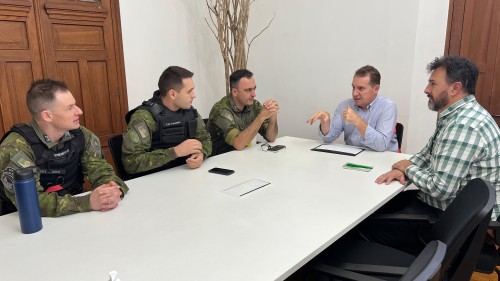 Novo comando da Patram se re?ne com prefeito e secret?rio de Meio Ambiente