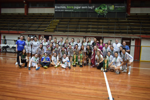 Associa??o Alian?a ? campe? feminina da Ta?a Erechim de Futsal 2023