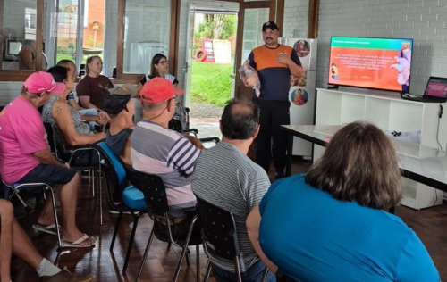 Cuidado, prevenção e conhecimento marcam atividade no CAPS AD em Erechim