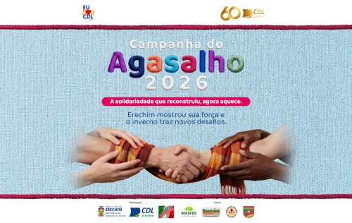Lançamento da Campanha do Agasalho 2026 acontece no dia 25 de abril