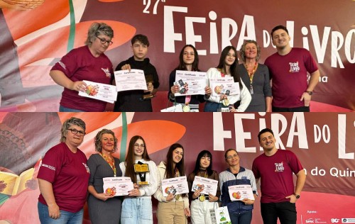 Feira do Livro: Concurso Municipal de Poesia premia estudantes e valoriza talentos literários