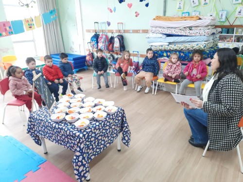 Nutricionistas da Educação promovem ações de educação alimentar e incentivam hábitos saudáveis nas Escolas Municipais 