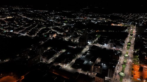 100% LED na ?rea urbana de Erechim  