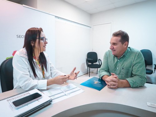 Santa Terezinha é pauta de conversa com nova secretária de Saúde do Estado
