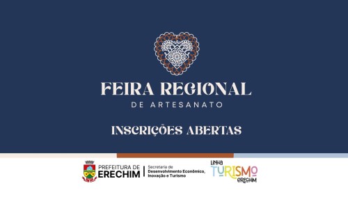 Faça parte da 1ª Feira Regional de Artesanato do Norte do RS
