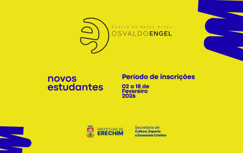 Inscrições abertas para novos estudantes no Centro de Belas Artes Osvaldo Enghel
