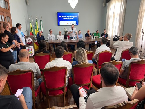 Mutirão regional de cirurgias de joelho é anunciado em Erechim para reduzir filas no Alto Uruguai