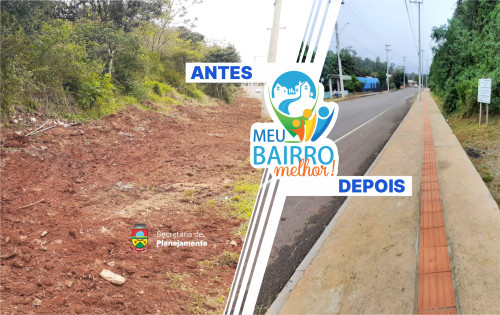 Setor Meu Bairro Melhor entrega 454 metros de passeios públicos