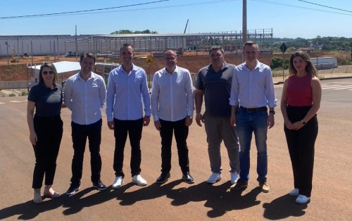Novos projetos e visita t?cnica ao Distrito Industrial Gi?como Madalozzo no Bairro Industrial Davide Zorzi