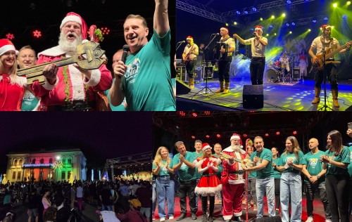 ? tempo de f? e esperan?a, ? tempo de partilhar no Natal Erechim 2024 