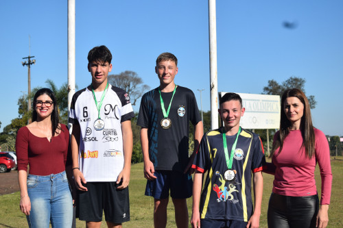 Vencedores do atletismo na Olimp?ada Estudantil
