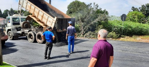 secretário acompanha trabalho