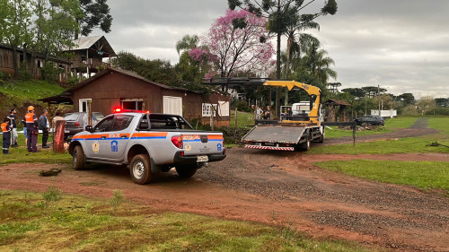  Defesa Civil e Força Voluntária fazem 47 atendimentos depois do temporal  