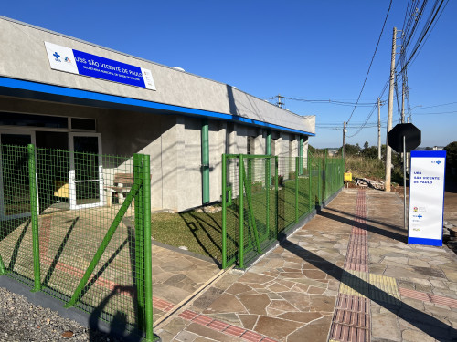Prefeitura entrega ? comunidade amplia??o da UBS S?o Vicente de Paulo
